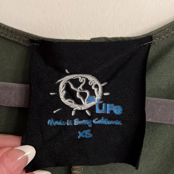 Blue life bodysuit, size XS - Picture 3 of 4